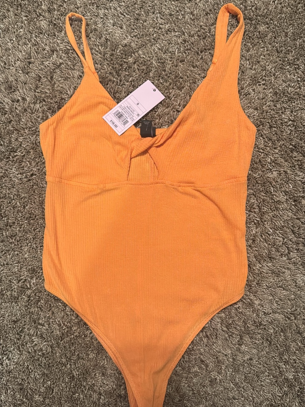 Kids One-Piece Swimsuit in Orange